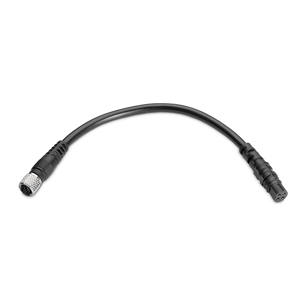 Minn Kota Buy Minn Kota MKR-US2-12 Garmin Echo Adapter Cable - 9 Inch Black for Easy Connectivity