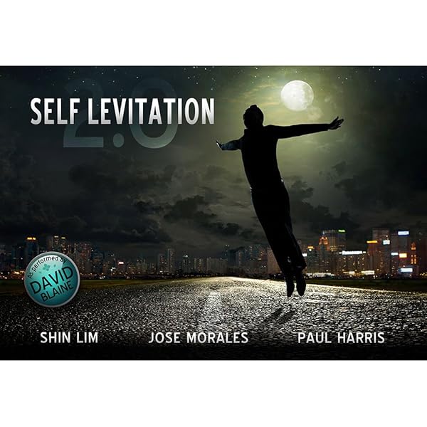 Murphy's Magic Self Levitation DVD by Shin LIM Jose Morales Paul Harris Learn Amazing Magic Tricks Fast