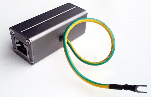 RiteAV RiteAV Outdoor Ethernet POE Plus RJ45 Surge Protector for Thunder and Lightning Protection Gigabyte - View 3 of 4