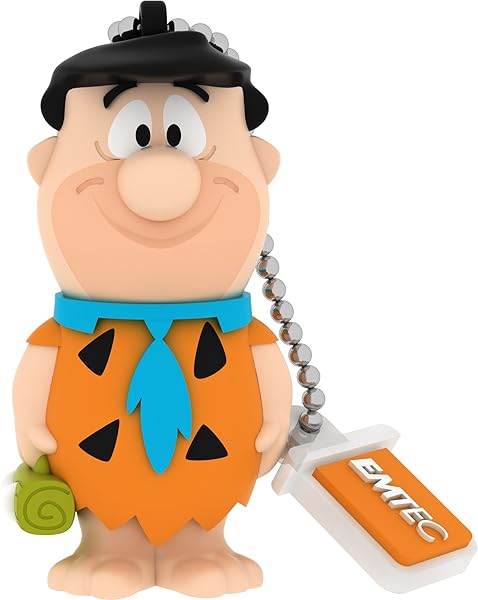 Emtec Buy EMTEC Flintstones 8GB USB 2.0 Flash Drive - Fred Design for Fun Storage!