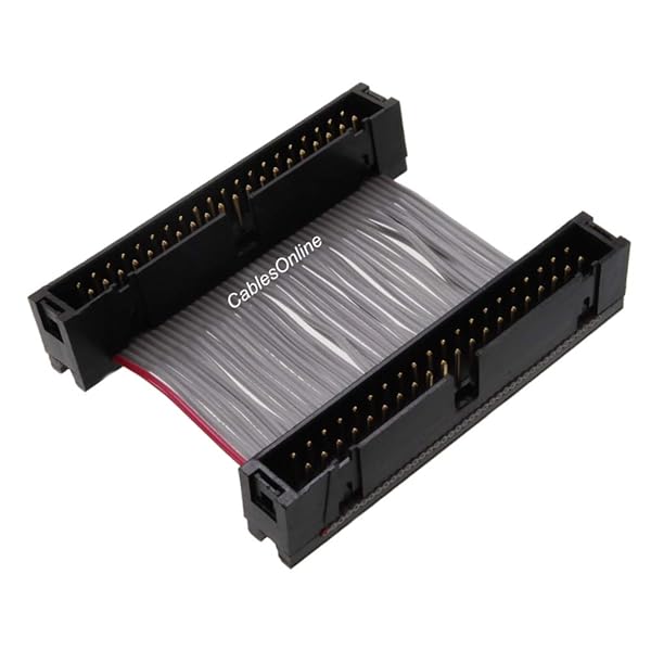 Buy CablesOnline 2-Inch 40-Pin IDE Male to Male Gender Changer Ribbon Cable (FI-G02) - Fast Shipping & Quality Guaranteed!