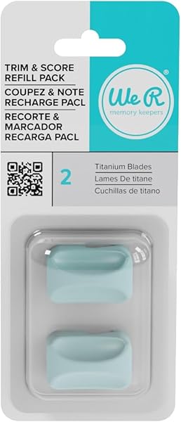 We R Memory Keepers Trim & Score Refill Blade by We R Memory Keepers - Essential Craft Tool for Scrapbooking & DIY Projects