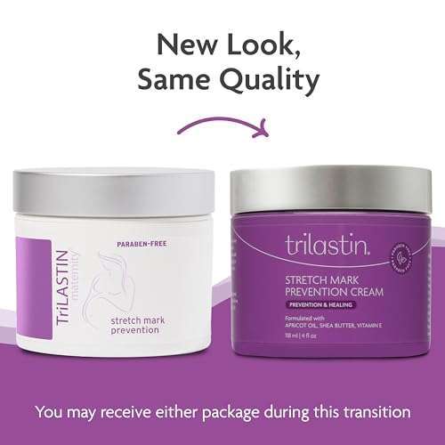 TriLASTIN TriLASTIN Maternity Stretch Mark Cream: Paraben-Free & Safe for Pregnancy - 4 Oz Hypoallergenic Formula for Expecting Moms - View 4 of 11
