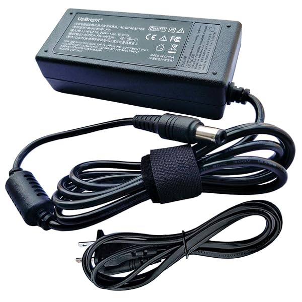 UPBRIGHT UpBright 16V AC/DC Adapter for Yamaha PSR S550, S700, S900 & More - 2.4A Power Supply Cord - View 6 of 7