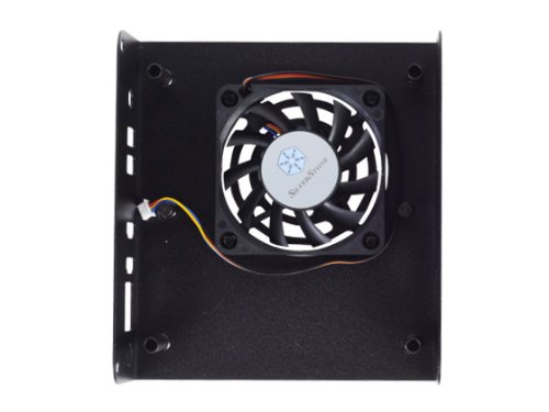 SilverStone Silverstone Tek Aluminum NUC Case Black with Heat-Pipe Top Cover HDMI and Thunderbolt Ports for Efficient Cooling and Connectivity - View 6 of 9