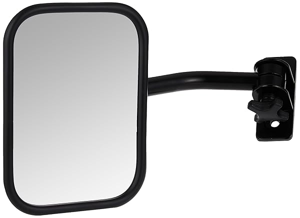 Rugged Ridge Rugged Ridge Quick Release Mirror Kit for 1997-2018 Jeep Wrangler TJ/JK - Rectangular Black 11025.12