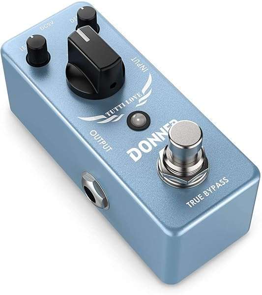 Donner Chorus Pedal: Tutti Love Analog Effect for Warm Electric Guitar Sound | True Bypass