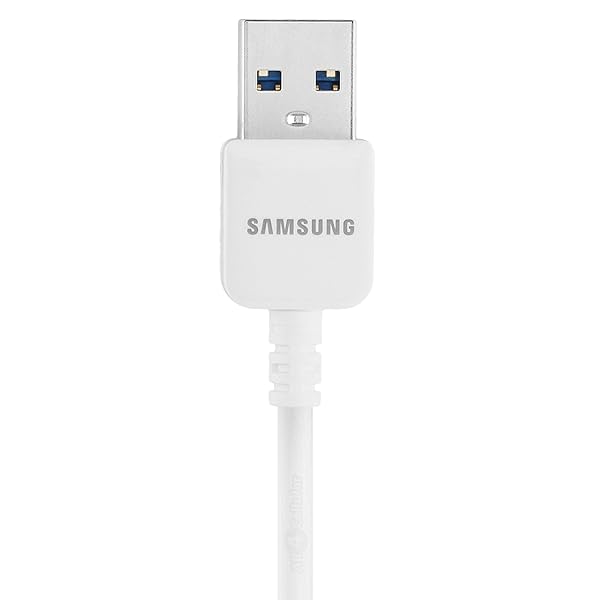Samsung Samsung Galaxy Note 3 USB 3.0 Data Cable - White, Non-Retail Packaging for Fast Charging & Data Transfer - View 2 of 4