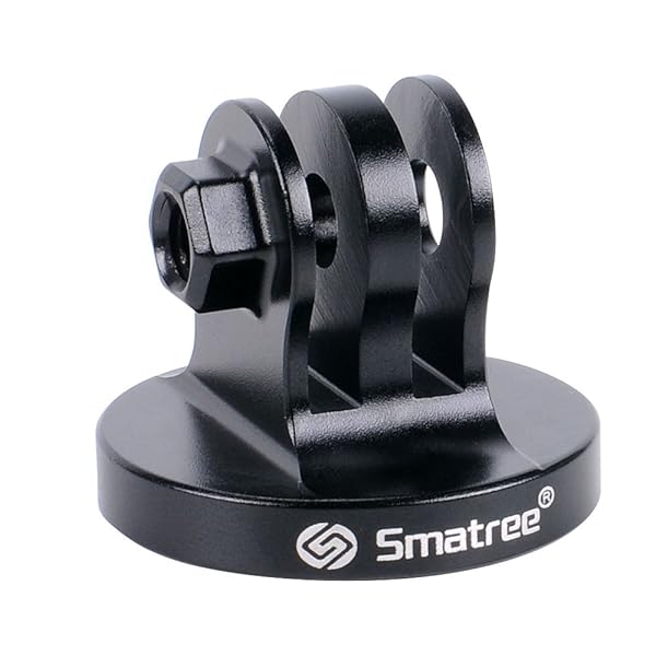 Smatree Buy Smatree Aluminum Tripod Mount Adapter for GoPro & DJI OSMO Action Cameras - Compatible with All Models!