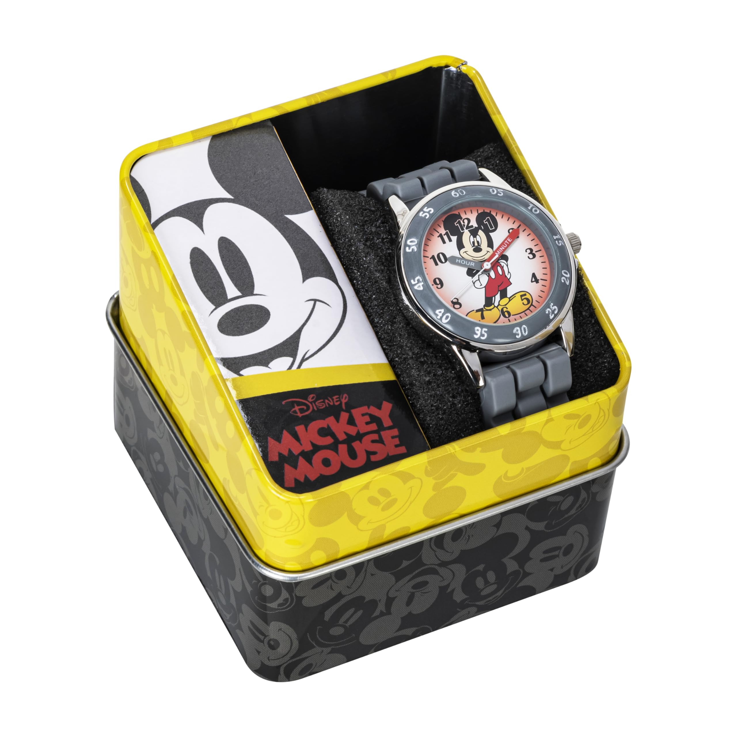 Disney Kids MK1242 Mickey Mouse Grey Analog Quartz Watch for Boys and Girls - View 7 of 7