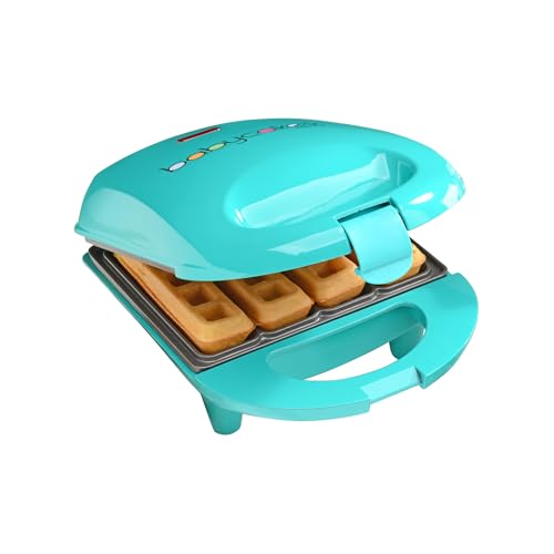 Babycakes Babycakes Mini Waffle Stick Maker: Non-Stick Breakfast Iron for 4 Waffles - Perfect Kitchen Appliance!