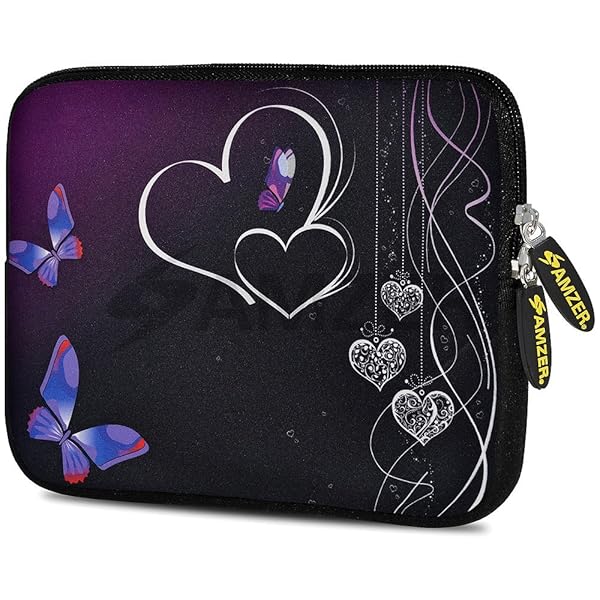 Amzer 7.75-Inch Neoprene Sleeve Case for Tablets & eBooks - Stylish Protection (AMZ5024077)