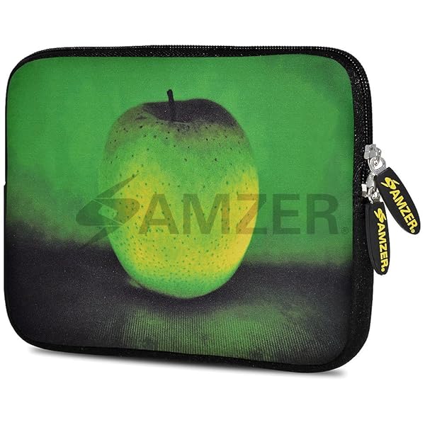 Amzer 10.5-Inch Neoprene Sleeve Case for Tablets & eBooks - Stylish Lonely Apple Design