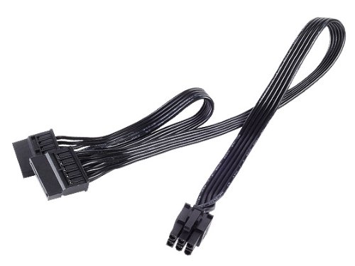 SilverStone SilverStone PP05-E Flat Flexible Short Cable Set for Modular Power Supplies - Enhance Your Setup - View 5 of 10