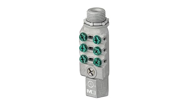 Southwire "Southwire MEIBB 1/2" Inline Intersystem Bonding Bridge Connector - Reliable Electrical Bonding Solution"