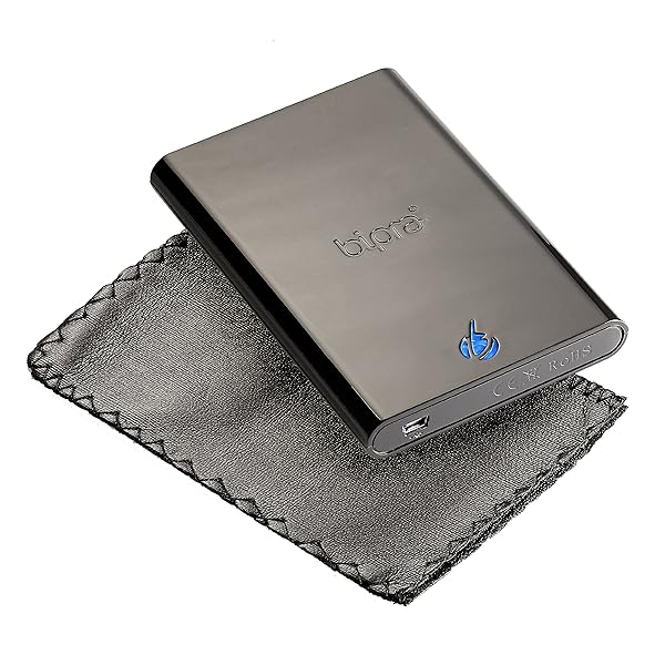 BIPRA BIPRA S2 2.5 Inch USB 2.0 Mac Edition Portable External Hard Drive Black 500GB - View 6 of 7