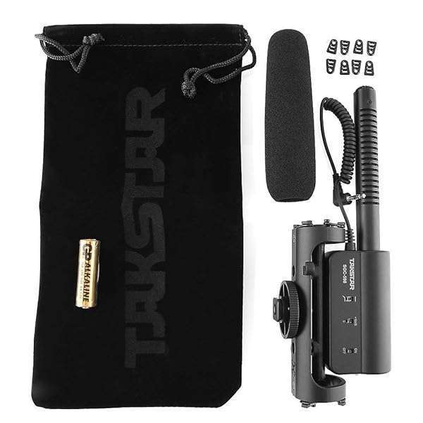 TAKSTAR TAKSTAR SGC-598 Shotgun Microphone for DSLR Cameras - Perfect for Interviews & Photography - View 7 of 8