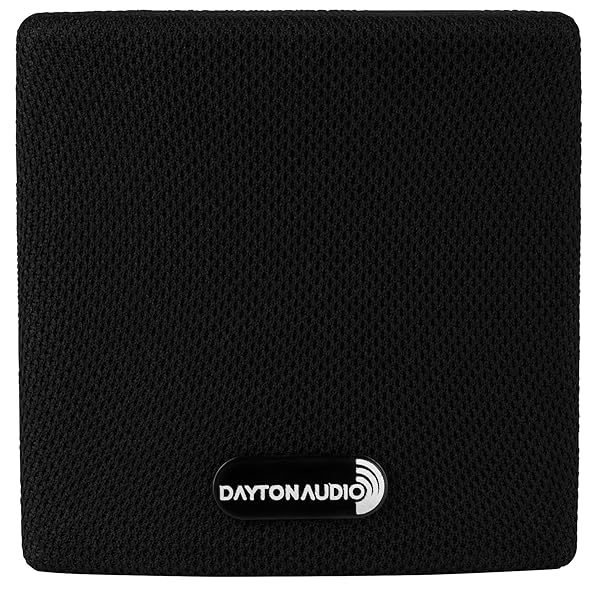 Dayton Audio "Dayton Audio SAT3B 3" Cube Speakers - Compact Black Speaker Pair for Superior Sound" - View 5 of 8