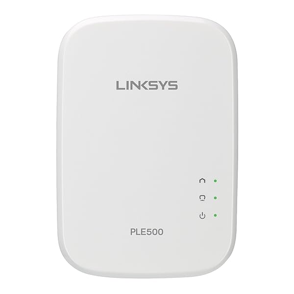 Linksys Linksys PLEK500 Homeplug AV2 Powerline Kit: Fast, Reliable Internet Anywhere in Your Home - View 3 of 5