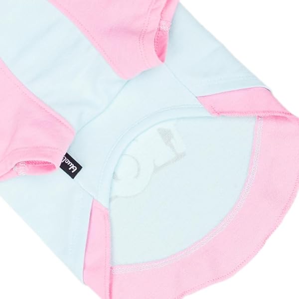 Blueberry Pet Blueberry Pet Cotton Dog Camera Hoodie Mint Hot Pink Puppy Clothes 8 Inch Back Length Pack of 1 - View 4 of 7