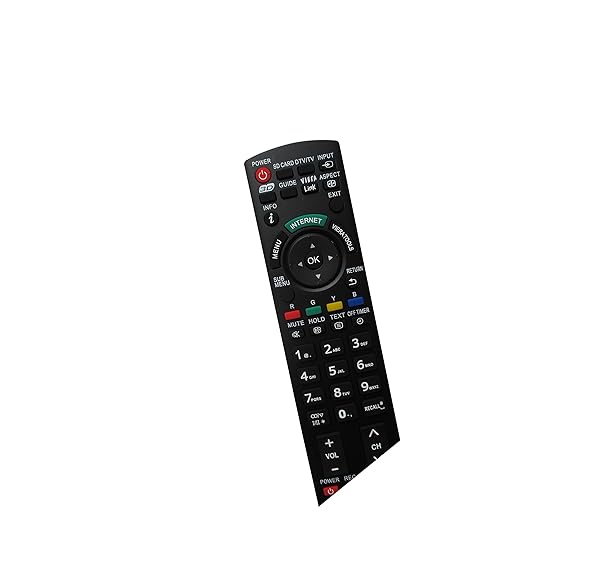 HCDZ Universal Remote Replacement for Panasonic N2QAYB000704 N2QAYB000777 Smart 3D Plasma LCD LED HDTV TV - View 4 of 4