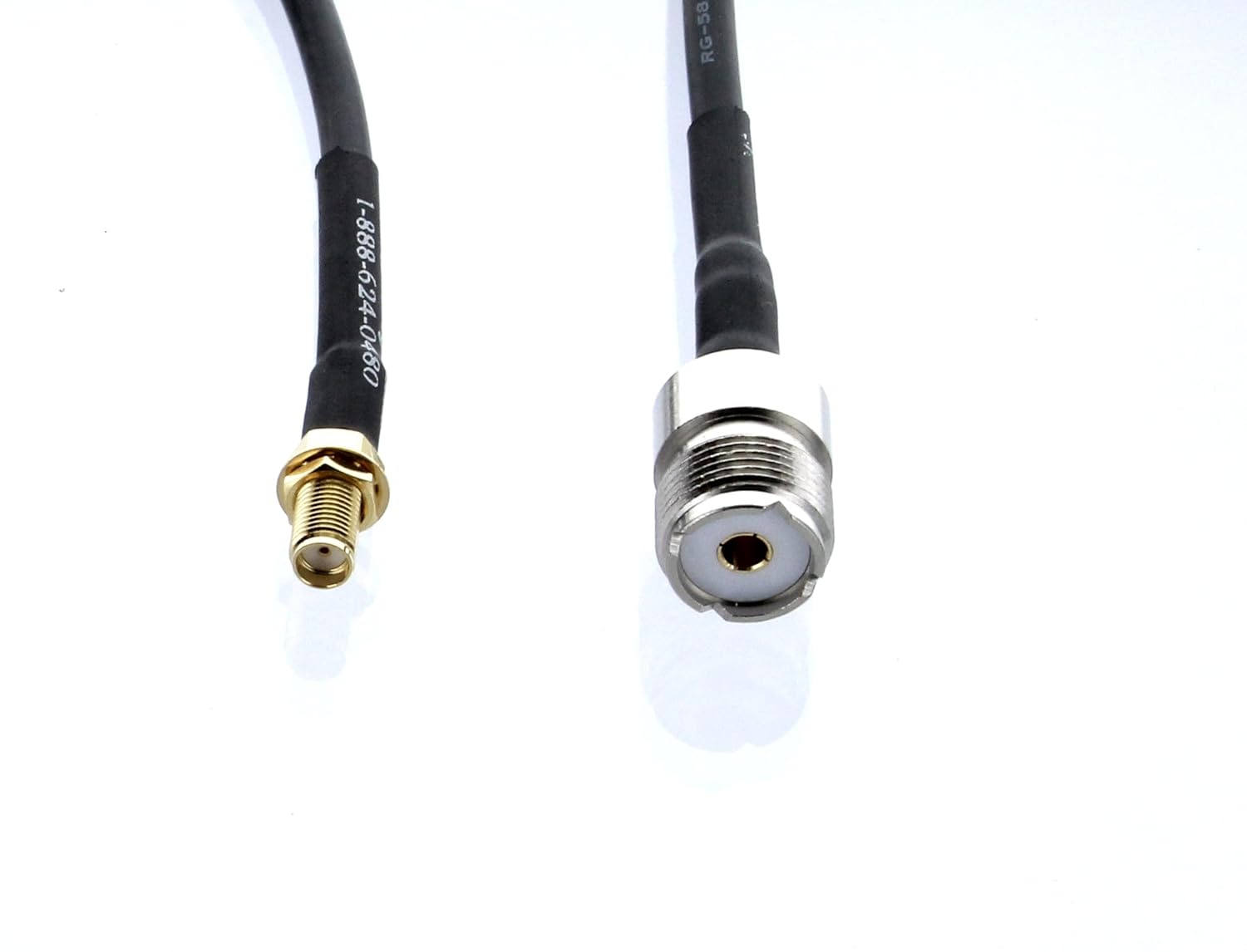 MPD Digital MPD Digital RG58 Coaxial Cable 3 FT SMA Female to SO239 Low Loss for CB Ham Radio Hotspot WiFi Radio Transmitters Antenna