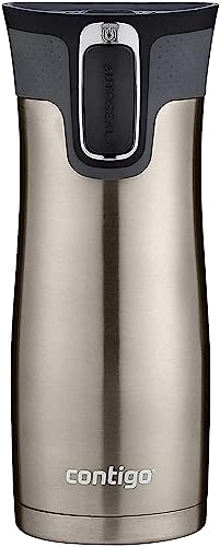 Contigo West Loop 16oz Stainless Steel Travel Mug with AUTOSEAL Lid - Leak-Proof & Insulated
