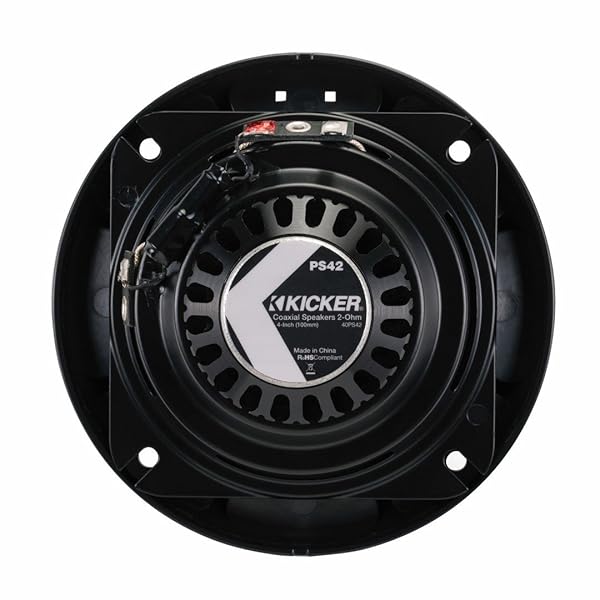KICKER Upgrade Your Ride: Kicker 4 Inch PS-Series Powersports Speakers 40PS42 (Pair) for Superior Sound - View 4 of 6