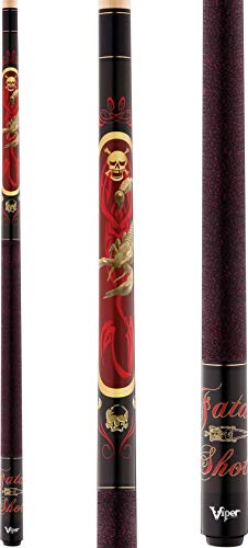 Viper "Viper Underground 58" 2-Piece Pool Cue - Fatal Shot, 20 Ounce | Perfect for Billiards Enthusiasts"