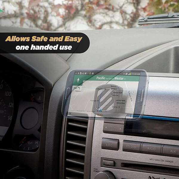 Scosche Scosche MAGFMB MagicMount: Universal Magnetic Car Mount for iPhone, iPad & Smartphones - Easy Dashboard Installation - View 5 of 8