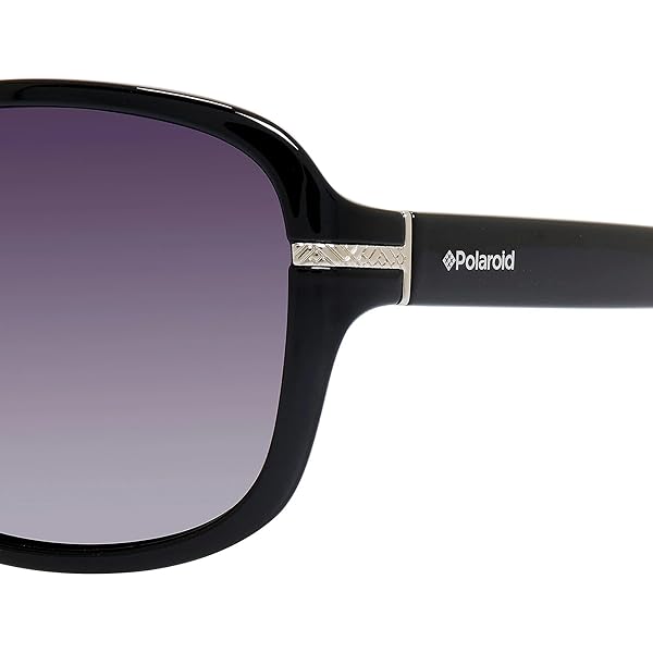 Polaroid Shop Polaroid P8419 Black/Grey Polarized Sunglasses for Women - Stylish 58/15/133 Fit - View 3 of 4