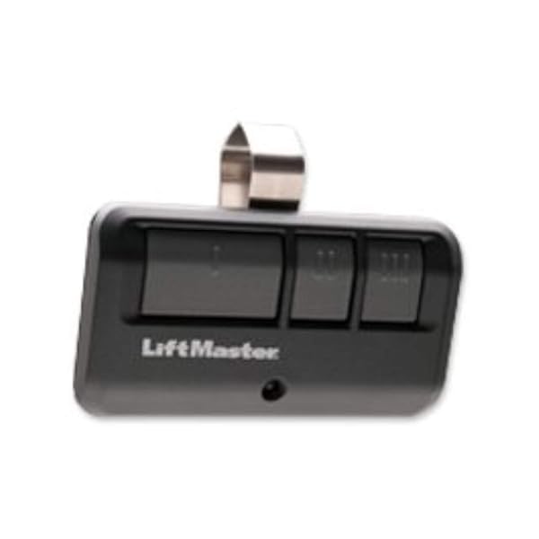 LiftMaster LiftMaster 893Max Remote Control - 1 Pack, Black | Fast & Reliable Garage Door Opener Access