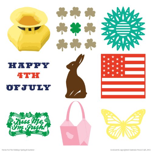 Cricut Top Cricut Projects Cartridges for Spring & Summer Holidays: Creative Ideas & Tips - View 3 of 9