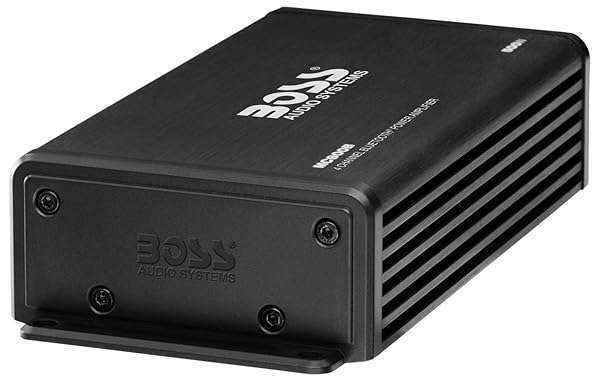 BOSS Audio Systems BOSS MC900B Amplifier for ATV/UTV/Marine - 500W, 4 Channel, Bluetooth, Weatherproof, RCA Out, Perfect for Stereo & Subwoofer - View 6 of 6