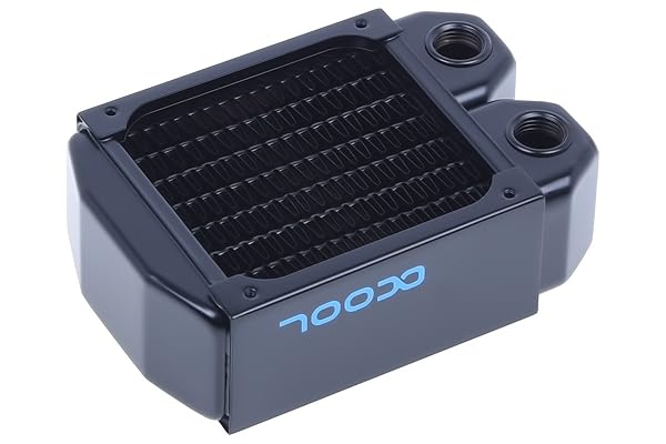 Alphacool Alphacool NexXxos XT45 Full Copper Radiator 80mm Single Fan for Efficient Cooling Performance - View 3 of 6