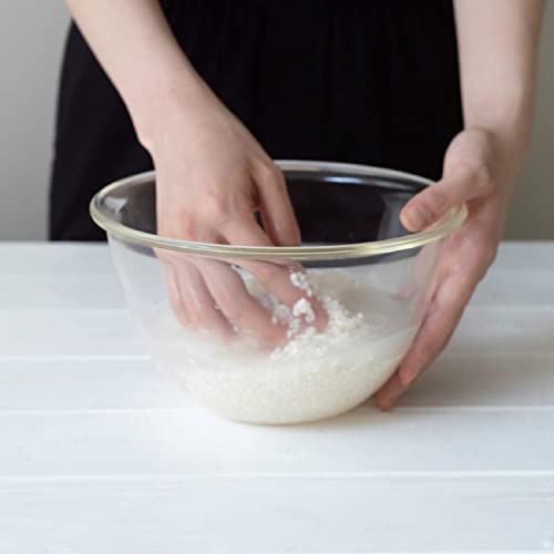 HARIO Hario Glass Mixing Bowl 1500ml Durable Kitchen Essential for Baking and Cooking - View 2 of 8