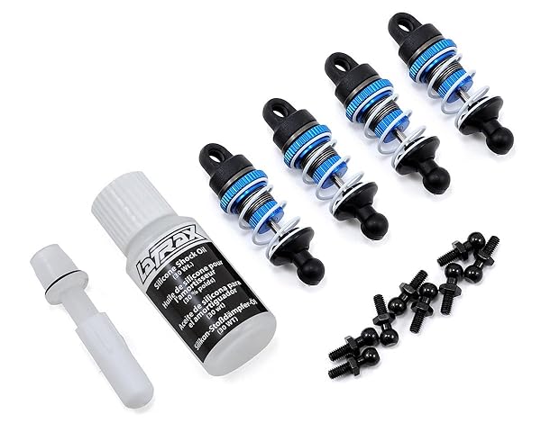 Traxxas LaTrax 1/18 Scale Rally Car Aluminum Oil Filled Shocks Set of 4 TRA7560X