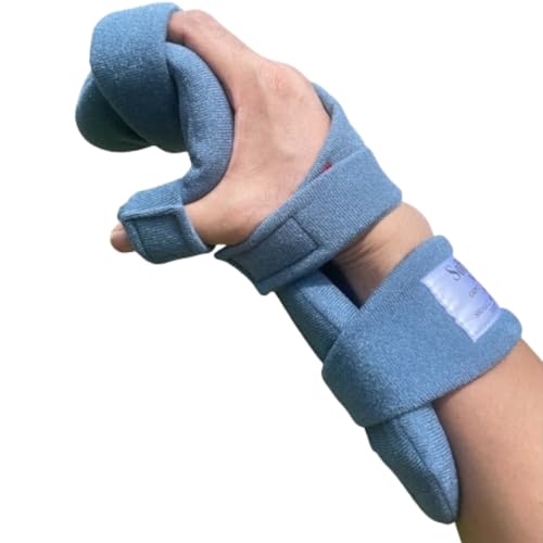 SOFTPRO Stroke Hand Brace SoftPro Functional Resting Hand Splint Left Large for Support and Comfort