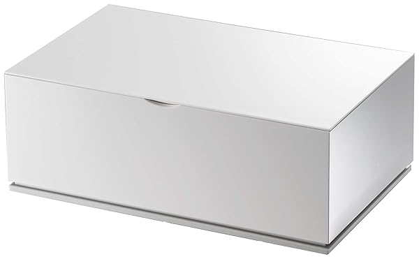 YAMAZAKI Yamazaki Industries Wet Tissue Case Veil White 7862 - Stylish & Functional Storage Solution