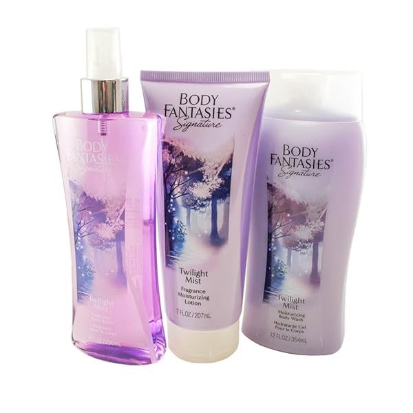 Body Fantasies Body Fantasies Twilight Mist 3-Piece Gift Set for Women - Perfect Fragrance Gift!