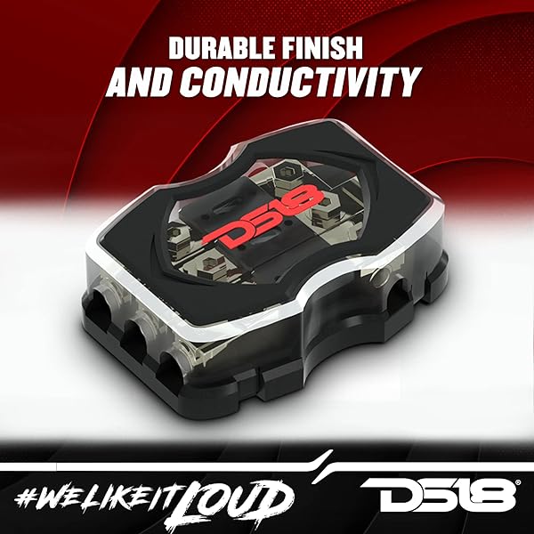 DS18 DS18 3ANL-150A Fuse Distribution Holder with 3x150A Fuses - Reliable ANL Power Solution - View 5 of 8