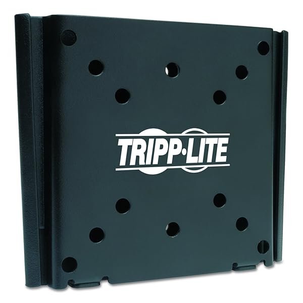 "Tripp Lite Fixed Wall Mount for 13"-27" TVs & Monitors - Secure Black Mount for LED, Plasma, LCD Displays (DWF1327M)"