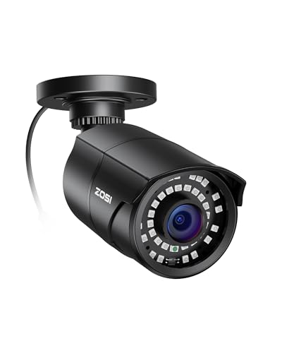 ZOSI ZOSI 1080P HD Bullet Security Camera - 120ft Night Vision, 4-in-1 CCTV for Indoor/Outdoor Use