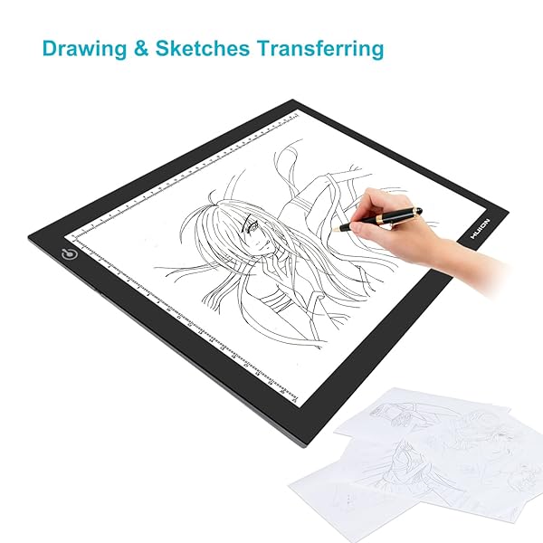 HUION HUION L4S A4 LED Light Box - Ultra-Thin USB Tracing Pad with Adjustable Brightness - View 6 of 8