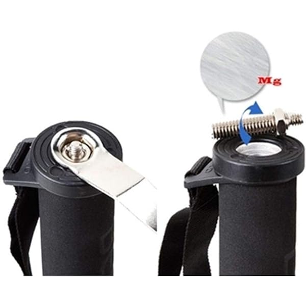 Benro Benro A38TDS2 Monopod with 3-Leg Base & S2 Head - 4 Sections, Twist Lock, Durable Black Design - View 10 of 10