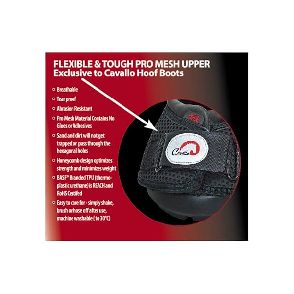 Cavallo Cavallo Horse and Rider Trek Regular Sole Hoof Boot Size 1 for Optimal Comfort and Performance - View 4 of 5