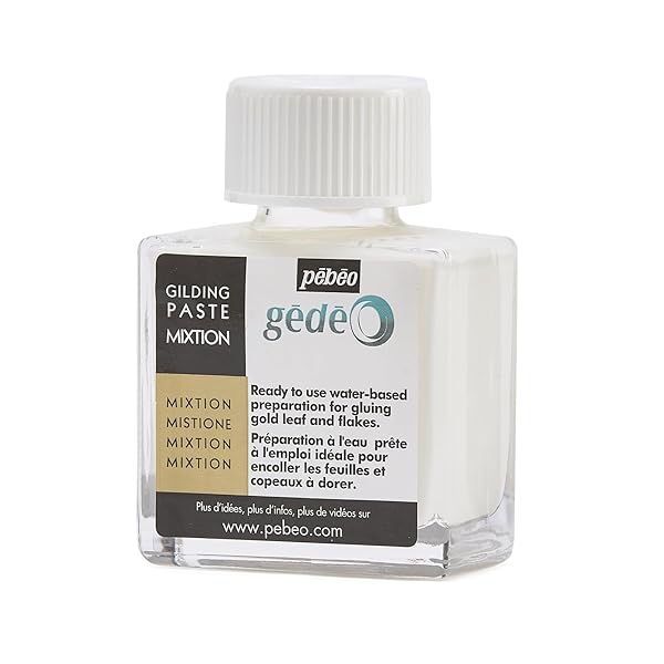 PEBEO Pebeo Gedeo Gilding Art Paint Paste 2.53 Fl Oz - Gold for Stunning Crafts & DIY Projects - View 3 of 4