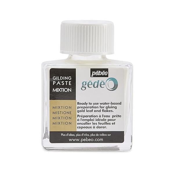PEBEO Pebeo Gedeo Gilding Art Paint Paste 2.53 Fl Oz - Gold for Stunning Crafts & DIY Projects - View 2 of 4