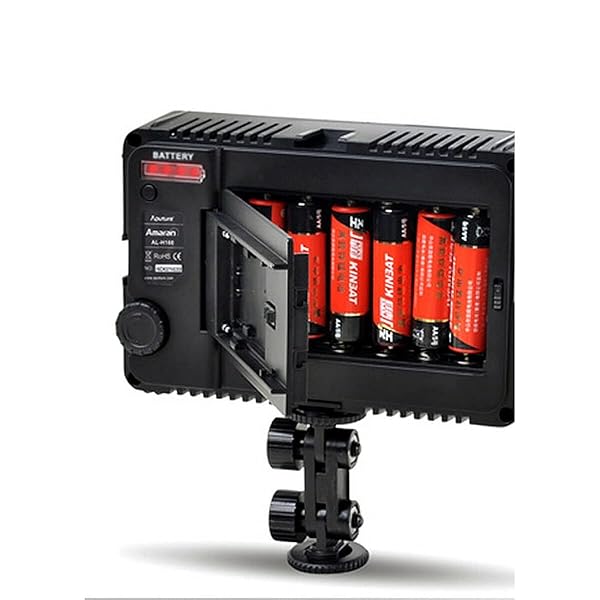 Andoer Buy Aputure AL-H160: Powerful 160 Bulb On-Camera Light for Stunning Photography - View 4 of 4