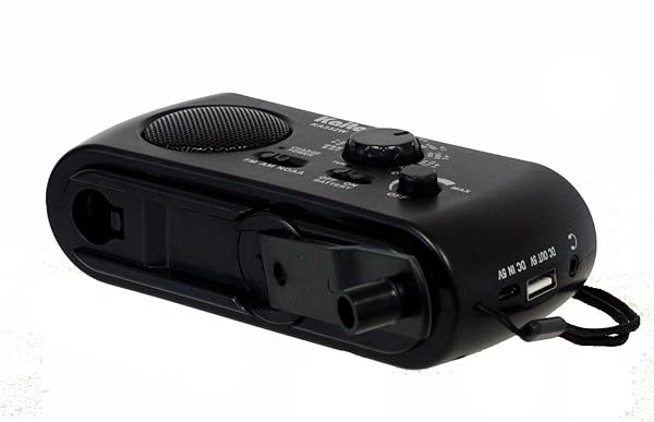 Kaito Buy Kaito KA332W Portable Hand Crank Solar AM/FM NOAA Weather Radio with Phone Charger & Flashlight - Essential Emergency Gear - View 3 of 7